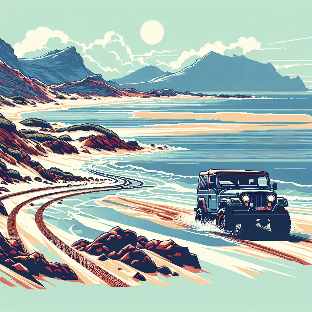 Off-Road di Rute Tepi Laut: Menyusuri Pantai dengan Kendaraan Tangguh