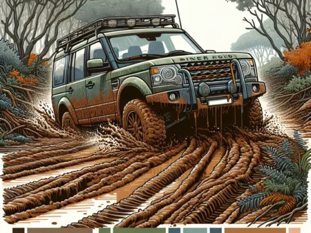 Trik Berkendara di Medan Lumpur dengan Kendaraan 4×4
