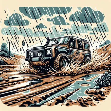 Mengatasi Medan Lincin di Musim Hujan dengan Tips Off-Road