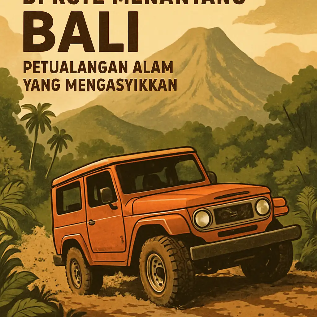 Off-Road di Rute Menantang di Bali: Petualangan Alam yang Mengasyikkan