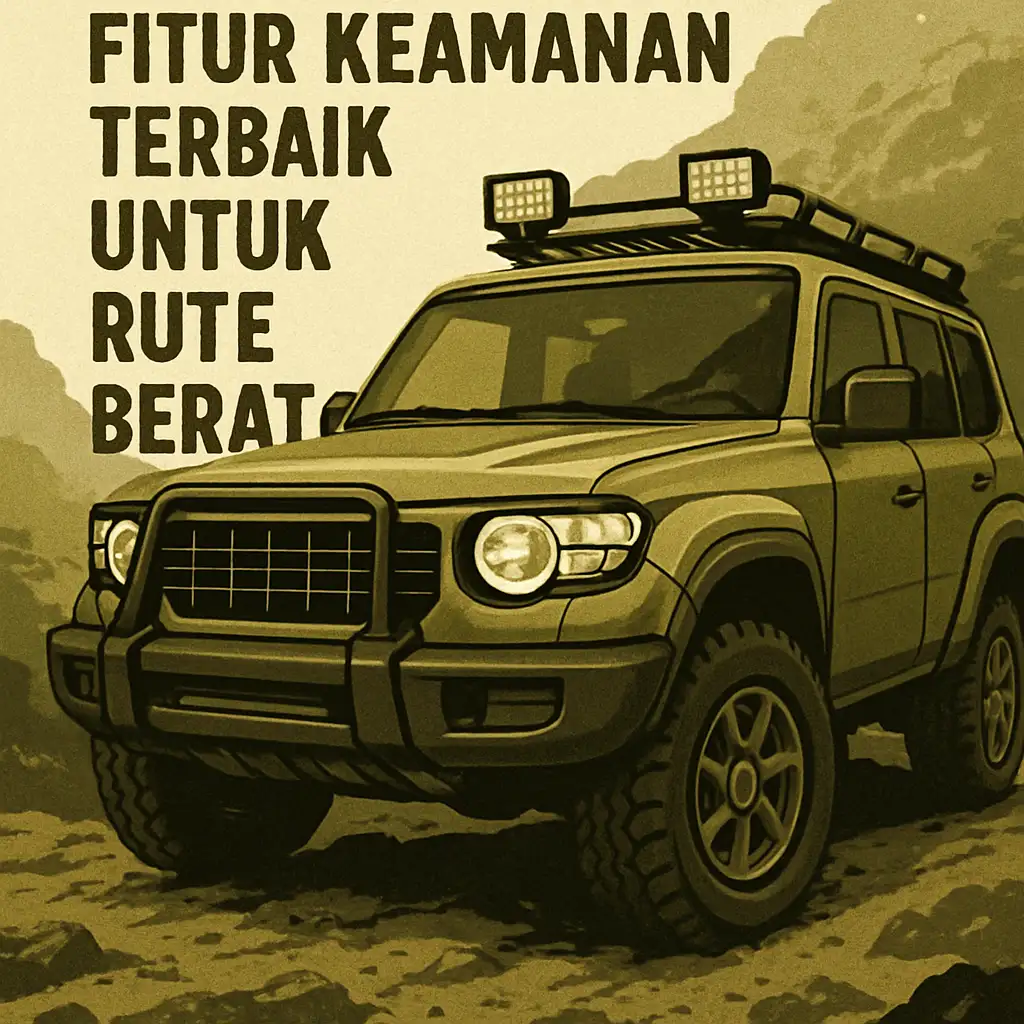 Kendaraan Off-Road yang Dilengkapi Fitur Keamanan Terbaik untuk Rute Berat